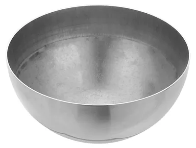 Hohle Edelstahl-Halbkugel, 98 mm, poliert, für Handläufe