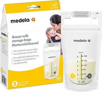 Produktbild von Medela Muttermilch Aufbewahrungsbeutel 25 St