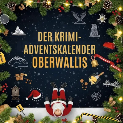 Produktbild von Der Krimi-Adventskalender Oberwallis