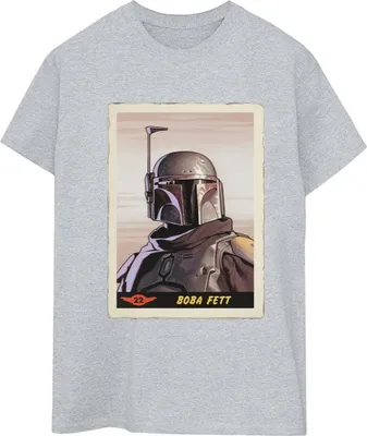 Produktbild von Star Wars - "The Mandalorian" T-Shirt für Damen BI45848 (L) (Grau)