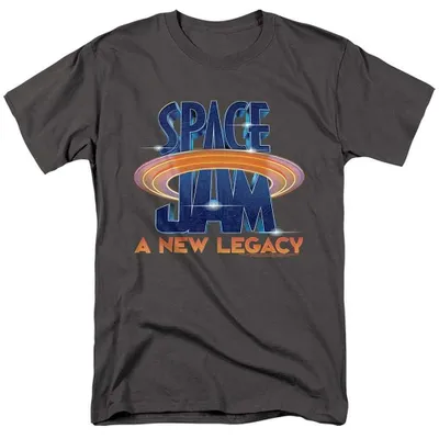 Produktbild von Space Jam: A New Legacy - T-Shirt für Herren/Damen Uni TV38373 (3XL) (Holzkohle)