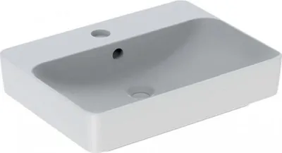 Immagine prodotto di Geberit VariForm Lavabo à poser rectangulaire, 600x450mm, avec trou pour robinet, avec trop-plein, 500.780.01.2, 500.780.01.2