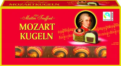 Produktbild von MaitreTruffout Mozartkugeln 200 g