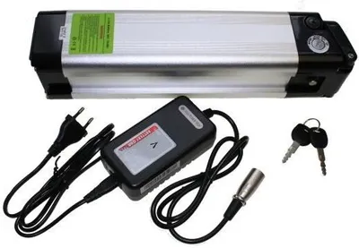 Zdjęcie produktu dla Akumulator litowo-jonowy 24 V 10 Ah z ładowarką do roweru elektrycznego XH250-10J