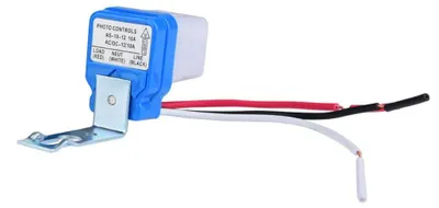 Lichtschalter mit Dämmerungssensor, AC 12V/24V/110V, 10A, automatisch