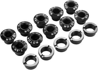 Produktbild von Rotor Mtb Xc2 Kurbelbolzen Schwarz  Schwarz One Size