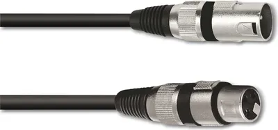 Image de OMNITRONIC Câble XLR 3 pôles 1m sw