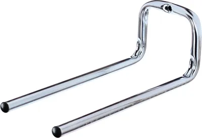 Zdjęcie produktu dla Alberts 800864 Hak ścienny, podwójny prosty, ocynkowany na niebiesko, średnica Ø12 mm, 90 x 80 x 200 mm, zestaw 3 szt