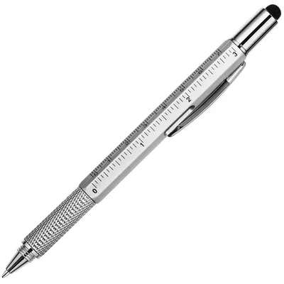Produktbild von 6-in-1-Multifunktionsstift für den Heimwerker - Silber