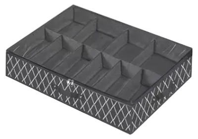 Imagen del producto de Contenedores de almacenamiento para debajo de la cama, ajustables y plegables. Solución para guardar zapatos debajo de la cama, ideal para hogares y hoteles. Color: