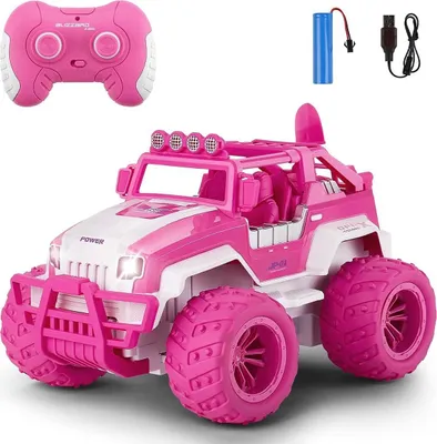 Produktbild von RC-Buggy Ferngesteuertes Geländewagen,Kletterauto mit Lichtern,1:12,Heckantrieb