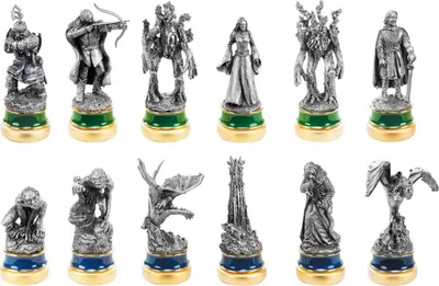 Produktbild von Herr der Ringe "Die zwei Türme" Schachfiguren
