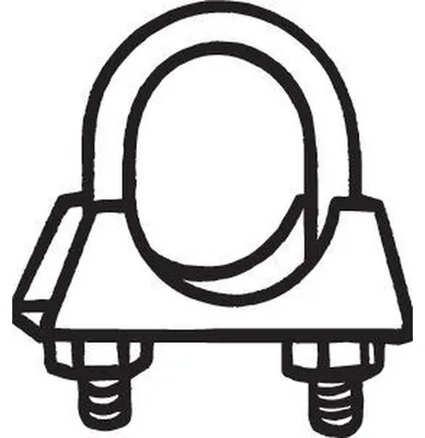 Image de Pièce de serrage, système d'échappement (1240-1848) adaptable sur , Jeep