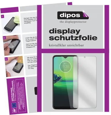 Obrázok produktu pre 2x ochrana displeja pre Motorola Moto G8 Play číra ochranná fólia na displej dipos