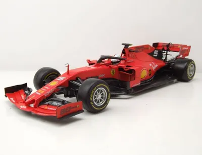 Produktbild von Bburago 1:18 Ferrari  Racing F1 2019 SF90 Nr.5 Sebastian Vettel