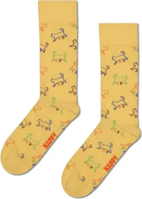 Immagine prodotto di Happy Socks Kitten Love Natural Dye Crew socks Giallo EU 36-40 Uomo,Donna Giallo EU 36-40