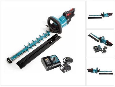 Immagine prodotto di Tagliasiepi a batteria Makita DUH 502 RG 50cm 18V + 2 batterie 6,0 Ah + caricabatterie