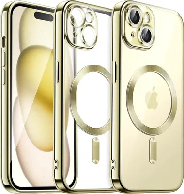 Obrázok produktu pre Puzdro pre iPhone 15 Protection MagSafe Yellow Silicone Slim Case Cover Bag Bumper