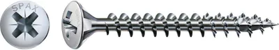 Produktbild von Universalschraube Vernickelt, 3.5mm, x 16 mm, 1000 Stk. - Profi Box