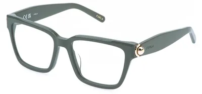 Produktbild von Furla VFU990 Verde kaki lucido 54/17/140 Damen Brillen