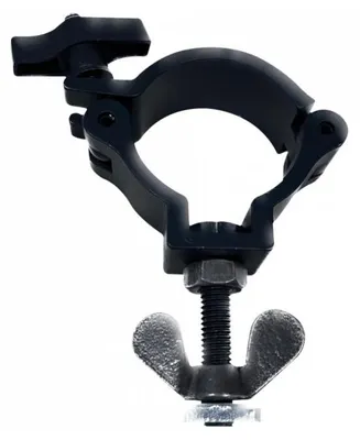Image de Demi-accouplement Eurotrack avec vis noire M10x3 5 et écrou coulissant