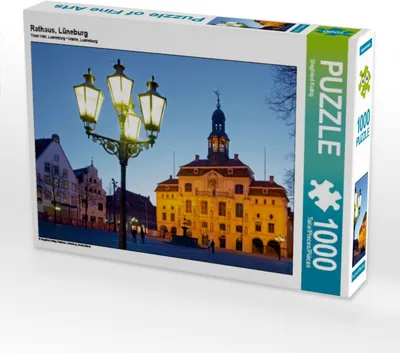 Produktbild von Calvendo Rathaus, Lüneburg 1000 Teile Puzzle quer 640x480mm, Kuttig Siegfried; 7393986