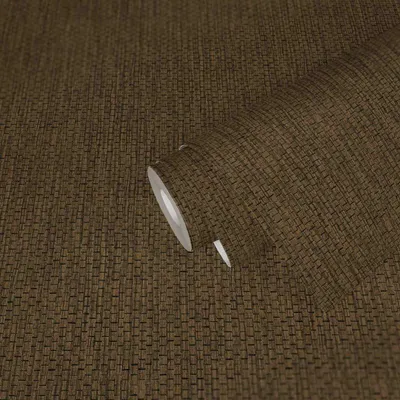 Produktbild von A.S. Creation | Stoffoptik Tapete | Vliestapete | Kollektion #Hygge | 386126 | Braun | 10.05 x 0.53 m | Stoffoptik | Wohnzimmer | Flur | Büro | Küche | Wohnräume