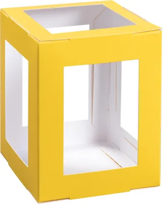 Produktbild von VBS Laternen-Rohling Eckig 13.5x13.5x18 cm