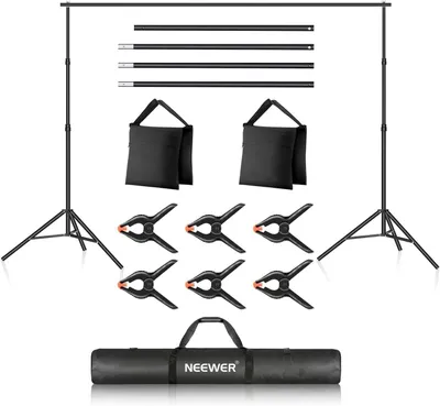 Obrázek produktu pro Systém podpory pozadí pro fotografické studio, rozměry 2 x 3 metry