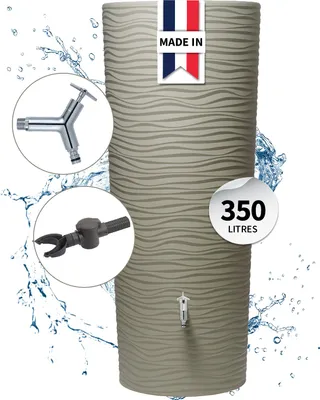 Image de Cuve récupérateur à eau 2en1 sahara 350 l - Graf - 995165 - natura