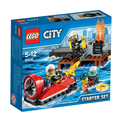 Produktbild von LEGO® City Feuerwehr-Starter-Set 60106