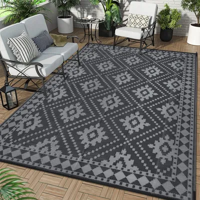 Obrázok produktu pre Veľká, vodeodolná vonkajšia podložka, 180 x 270 cm, vhodná do záhrady a na pikniky