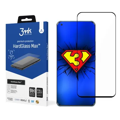 Produktbild von 3mk Display Gehärtetes Glas HardGlass Max für Xiaomi Mi 11 5G 0,3mm 9H