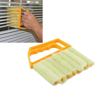 Immagine prodotto di Spazzola per la pulizia delle tapparelle, lavabile e resistente alla ruggine