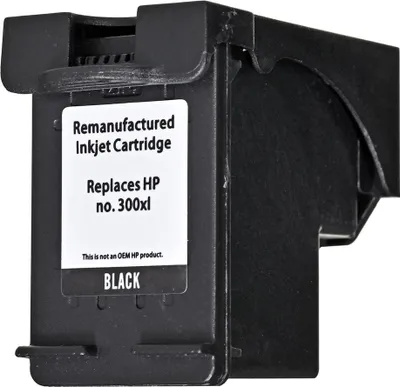 Zdjęcie produktu dla Tusz SUPERBULK Zamiennik HP 300XL CC641 Czarny