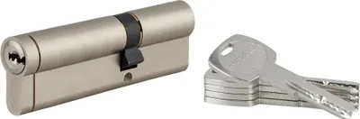 Image de Cylindre de serrure débrayable Transit 1, 40x70mm, 5 clés, nickelé - THIRARD