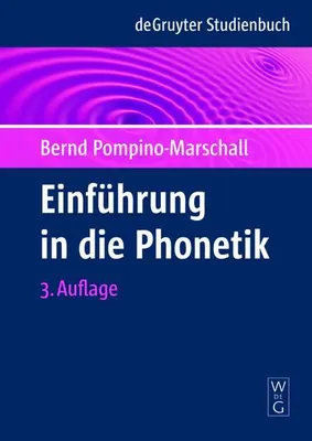 Zdjęcie produktu dla Einführung in die Phonetik