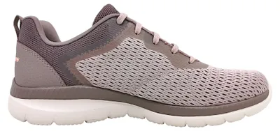 Imagen del producto de Zapatillas deportivas Skechers Quick Path para mujer, ideales para entrenamiento, en color rosa, perfectas para uso diario