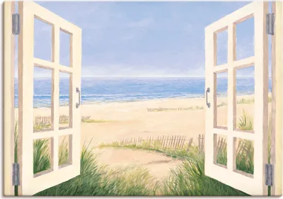 Produktbild von A. S.: Frühlingsmorgen, Produkt:Leinwand, Größe (HxB):50x70 cm / Leinwand