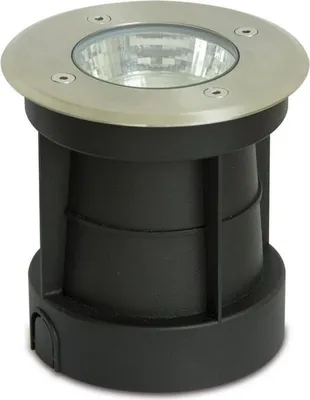 Produktbild von Bodeneinbaustrahler IP65 Nickel matt rund