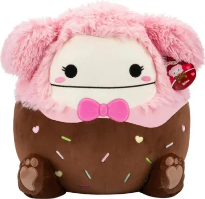 Produktbild von Squishmallows Plüsch Bigfoot Brina chocolate dipped pink 40 cm Kuscheltier