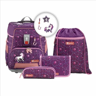 Produktbild von Step by Step e-Space Dreamy Unicorn  Schulranzen Set 5tlg.