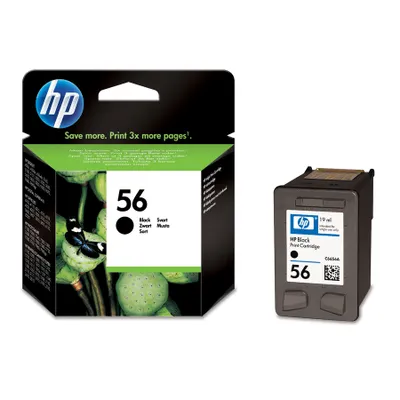 Produktbild von HP C 6656 AE Tintenpatrone schwarz No. 56