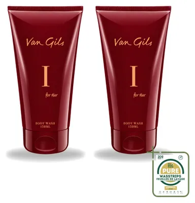 Produktbild von 2 x Van Gils I for Her Douchegel - 150 ml - Vorratspackung - 2 Stücke