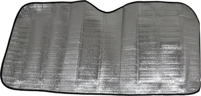 Produktbild von Carlinea Auto Sonnenschutz Sommer Thermo Silber Faltbar 130cm
