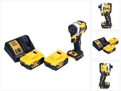 Image de DeWalt DCF850P2 Visseuse à chocs sans fil 205Nm 1/4" 18V Brushless + 2x Batteries 5,0Ah + Chargeur