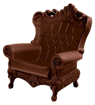 Produktbild von Modernes Design Thronsessel Slide Queen Of Love - Braun