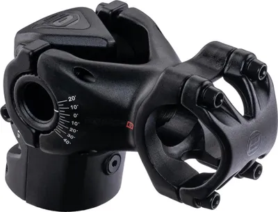 Produktbild von Ergotec Vorbau SWELL RE 70 i AHEAD 35.0 - 75mm, winkelverstellbar -20°- +40°, int. Kabelführung, Safety Level 6, schwarz matt