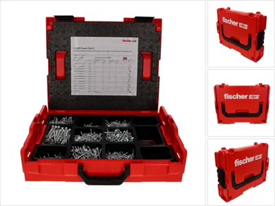 Zdjęcie produktu dla Zestaw śrub Fischer Power Fast II L-Boxx 102