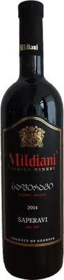 Produktbild von Mildiani Rotwein Saperavi 0,75L georgischer Wein trocken